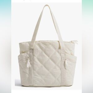 NWT Bagsmart Quilted Puffer Tote Bag